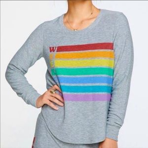 Chaser Rainbow ‘Weekend’ Crew Neck